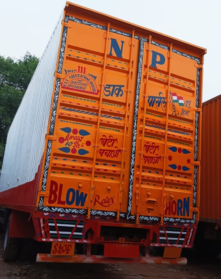 Custom Orange Container